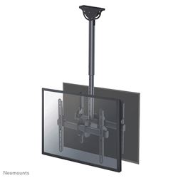 Neomounts by Newstar Select NM-C440DBLACK ist eine Deckenhalterung für 2 Flachbildschirme/Fernseher bis 60" (152 cm).